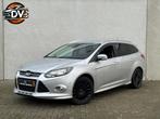 Ford Focus Wagon 1.6 EcoBoost ST LINE CLIMAT NAV ELEK STOEL, 1258 kg, 4 cilinders, Leder en Stof, Handgeschakeld