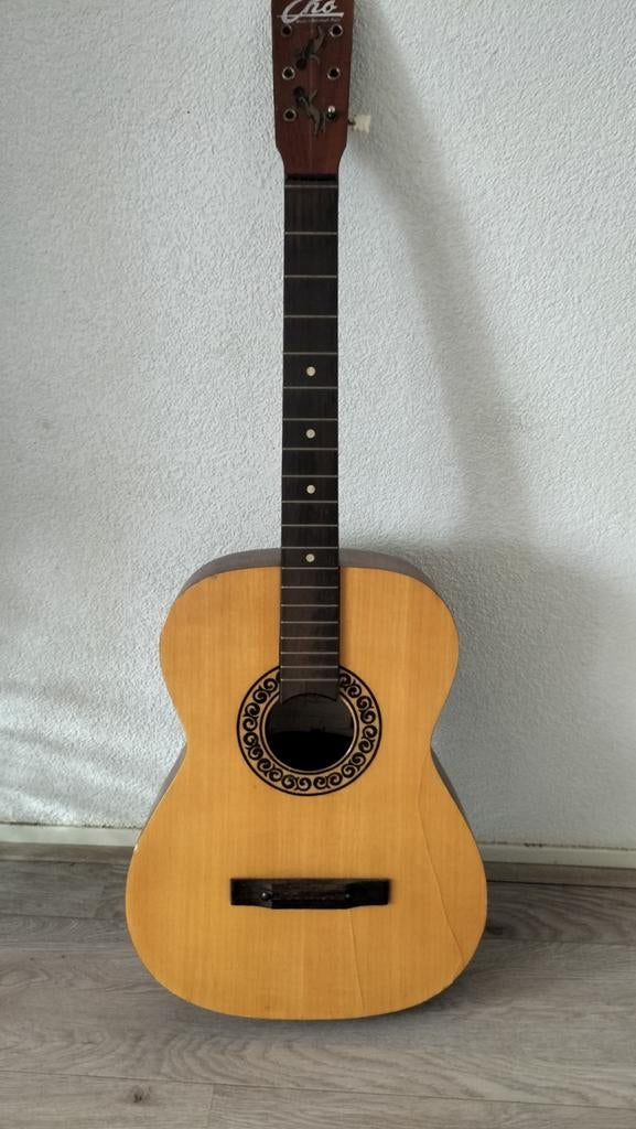 Eko Gitaar - Repareer/Hobby Project, Muziek en Instrumenten, Ophalen of Verzenden, Gebruikt, Klassieke of Spaanse gitaar