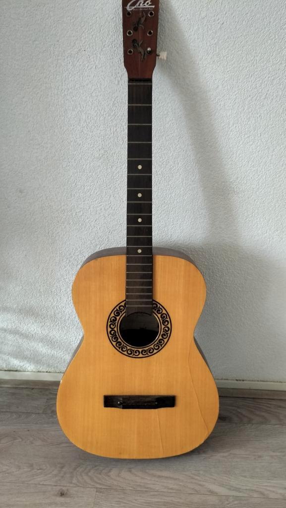 Eko Gitaar - Repareer/Hobby Project, Muziek en Instrumenten, Snaarinstrumenten | Gitaren | Akoestisch, Gebruikt, Klassieke of Spaanse gitaar