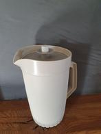 Tupperware sap/water/limonade kan crème met grijze deksel, Ophalen of Verzenden, Huis en Inrichting