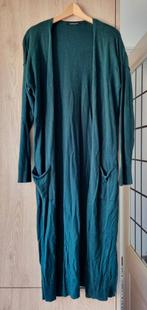 Lang donkergroen vest Joline Jolink, maat L, Kleding | Dames, Truien en Vesten, Ophalen of Verzenden, Zo goed als nieuw, Maat 42/44 (L)