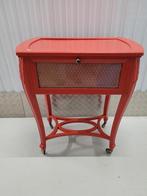 Vinted bijzet tafeltje, Huis en Inrichting, Ophalen, Rond, Glas, Minder dan 55 cm