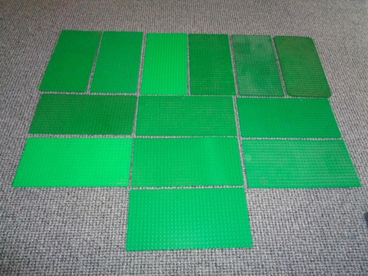 Partij K231=13x Lego grondplaten 16x32, Kinderen en Baby's, Speelgoed | Duplo en Lego, Gebruikt, Lego, Losse stenen, Ophalen of Verzenden