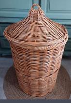 Rieten wasmand zware kwaliteit, Ophalen of Verzenden, Zo goed als nieuw, Rond, Riet