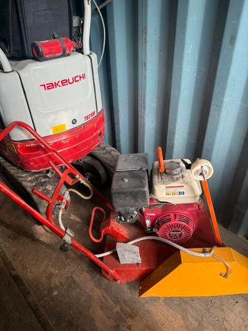 Betonzaagkar vloerenzaag Golz Honda GX390 beschikbaar voor biedingen