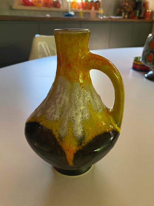 Kleine vintage vaas, Westgermany, Huis en Inrichting, Woonaccessoires | Vazen, Zo goed als nieuw, Overige kleuren, Minder dan 50 cm