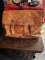 Aktetas, Sieraden, Tassen en Uiterlijk, Tassen | Schooltassen, Bruin, Aktetas of Boekentas, Ophalen of Verzenden, Leer