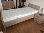 Hoog/laag bed inclusief ombouw en nachtkastje, Ophalen, Zo goed als nieuw, Eenpersoons