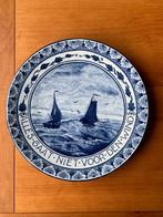 Delfts blauw 2 spreuken borden, Antiek en Kunst, Antiek | Wandborden en Tegels, Ophalen