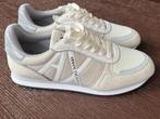 Crème / Beige x Zilver glitter Armani sneakers maat 39, Armani, Beige, Ophalen of Verzenden, Sneakers of Gympen