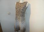Marccain jurk breisel jaguar print wijder uitlopende rok N4, Maat 38/40 (M), Overige kleuren, Verzenden, Zo goed als nieuw