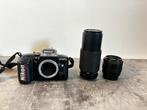 Nikon F-400x Spiegelreflexcamera met 2 Lenzen, Audio, Tv en Foto, Fotocamera's Analoog, Ophalen of Verzenden, Gebruikt, Spiegelreflex