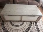 Salon tafel met lade, Ophalen, 100 tot 150 cm, 50 tot 100 cm, Zo goed als nieuw