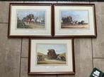 3 prachtige afbeelding schilderijen van George Wright enz, Ophalen of Verzenden