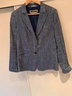 Blauw wit gestreepte blazer van Luisa Cerano maat 42, Kleding | Dames, Blauw, Maat 42/44 (L), Ophalen of Verzenden, Zo goed als nieuw