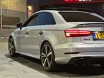 Audi A3 RS3 2.5 Tfsi 400pk S Tronic Quattro 2019 Grijs, Auto's, Automaat, Zwart, 4 cilinders, Leder