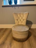 Boudoir stoeltje, Huis en Inrichting, Fauteuils, Ophalen, Gebruikt, Minder dan 75 cm, 50 tot 75 cm