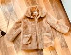 Bruine Teddy Jas - Maat 134 - Zo goed als nieuw, Kinderen en Baby's, Kinderkleding | Maat 134, Ophalen, Zo goed als nieuw, Meisje