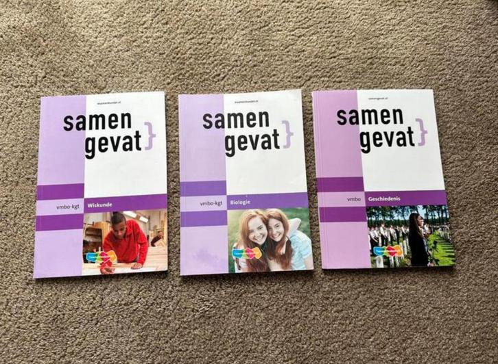 Samengevat boeken vmbo-kgt, Boeken, Schoolboeken, Zo goed als nieuw, Overige vakken, VMBO, Ophalen of Verzenden