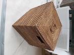 Rieten mand vierkant 36x36 cm hoog 34.5 cm nieuw, Mand, Vierkant, Nieuw, Ophalen of Verzenden