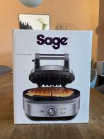 Sage no mess waffle SWM520BSS4EEU1, Witgoed en Apparatuur, Wafelijzers, Ophalen of Verzenden, Nieuw
