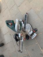 Metabo afkortzaag invalzaag cirkelzaag 216mm, Doe-het-zelf en Verbouw, Gereedschap | Zaagmachines, Ophalen, Gebruikt, 600 tot 1200 watt