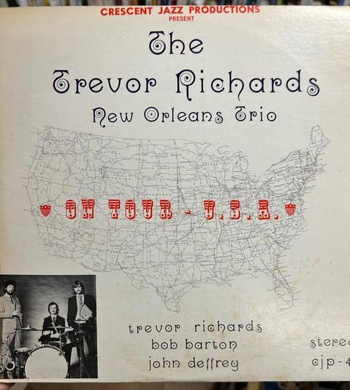 The Trevor Richards Trio: on tour (lp), Cd's en Dvd's, Vinyl | Jazz en Blues, Gebruikt, Jazz, 1980 tot heden, 12 inch, Ophalen of Verzenden
