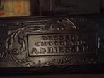 Vintage Blik Dessert chocolaad A. Driessen 1920 Schev, Ophalen of Verzenden