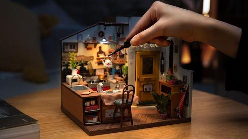 Rolife DG159 - Zelfbouw miniatuurhuisje, Hobby en Vrije tijd, Knutselen, Zo goed als nieuw, Knutselwerk, Ophalen of Verzenden