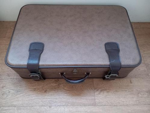 Antiek/antieke/brocante koffer/ nostalgie, Sieraden, Tassen en Uiterlijk, Koffers, Gebruikt, Slot, Verzenden