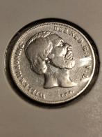 1/2 gulden 1860 Willem 3, Postzegels en Munten, Munten | Nederland, Ophalen of Verzenden, Koning Willem III, 1 gulden