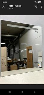 Led Spiegel *Nieuw* Qisani Lucca 60b  70h, Huis en Inrichting, Woonaccessoires | Spiegels, Nieuw, Ophalen of Verzenden, Minder dan 100 cm