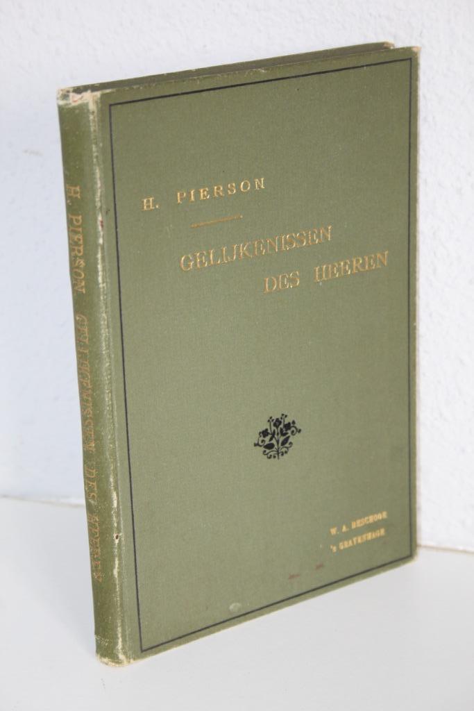 H. Pierson (opvolger Heldring) - Gelijkenissen (1891), Boeken, Godsdienst en Theologie, Gelezen, Christendom | Protestants, Ophalen of Verzenden