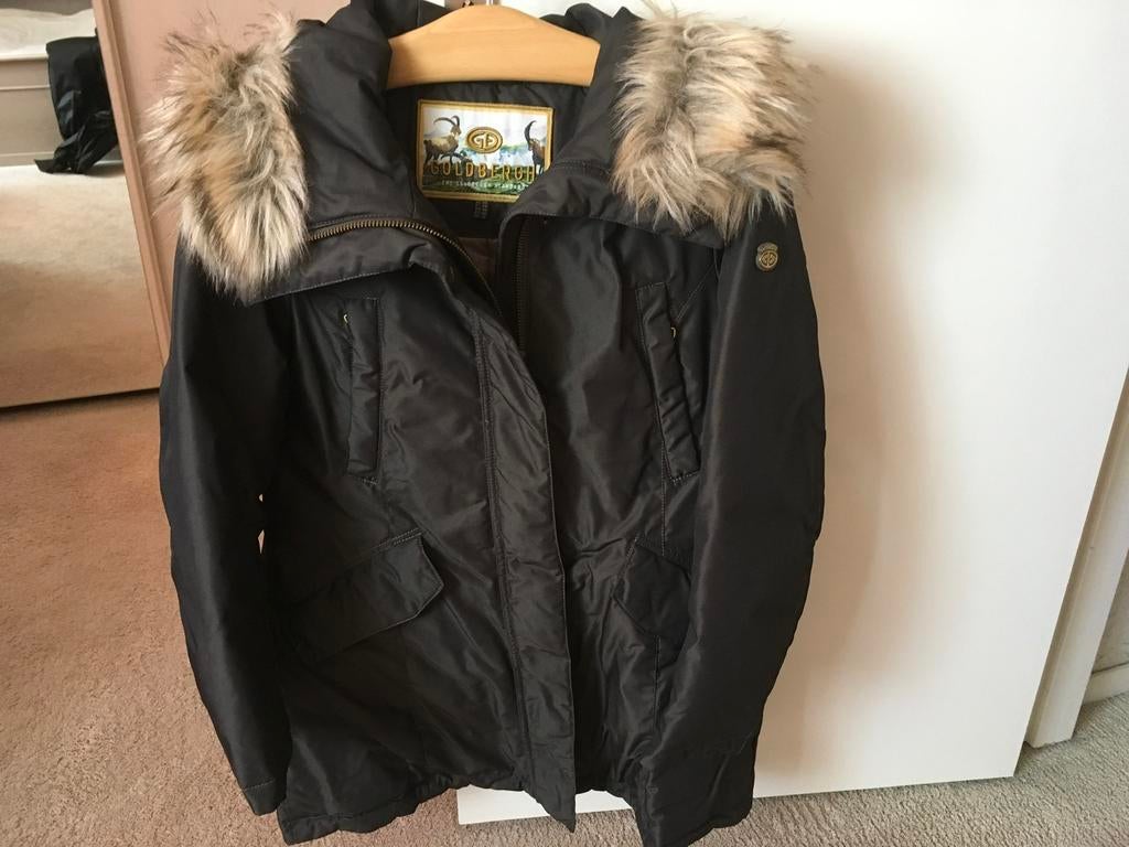 Te koop splinternieuwe winterjas van goldbergh, Ophalen of Verzenden, Nieuw, Maat 42/44 (L), Bruin