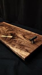 Luxe Charcuterie #3 (figured walnut). Uniek design. Robuust., Ophalen of Verzenden, Nieuw