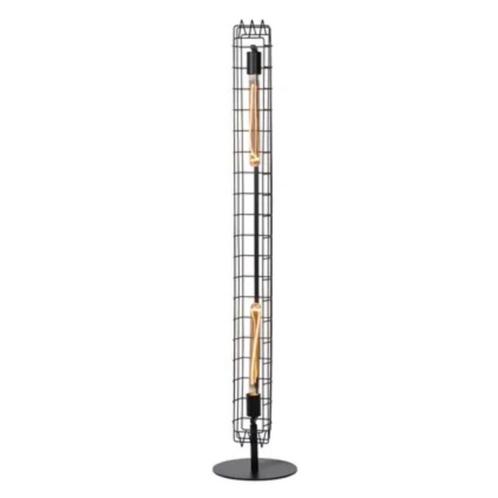 Lucide vloerlamp Lattice zwart E27, Huis en Inrichting, Lampen | Vloerlampen, Nieuw, Ophalen of Verzenden