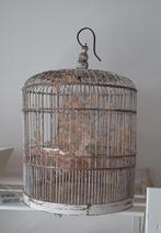 Grote sleets witte vogelkooi wit brocante, Ophalen