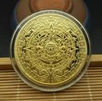 Gouden Maya Munt / Aztec Kalender, Postzegels en Munten, Munten | Amerika, Verzenden, Noord-Amerika, Losse munt