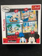 Puzzel Donald Duck en  Mickey mouse, Ophalen, Meer dan 50 stukjes, Gebruikt, 4 tot 6 jaar