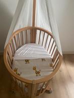 Stokke sleepi mini en sleepi ledikant naturel, Kinderen en Baby's, Babywiegjes en Ledikanten, Ophalen, Zo goed als nieuw, Ledikant