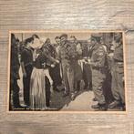 Kaart bevrijding Rotterdam, Ophalen of Verzenden, Overige soorten, Nederland, Foto of Poster
