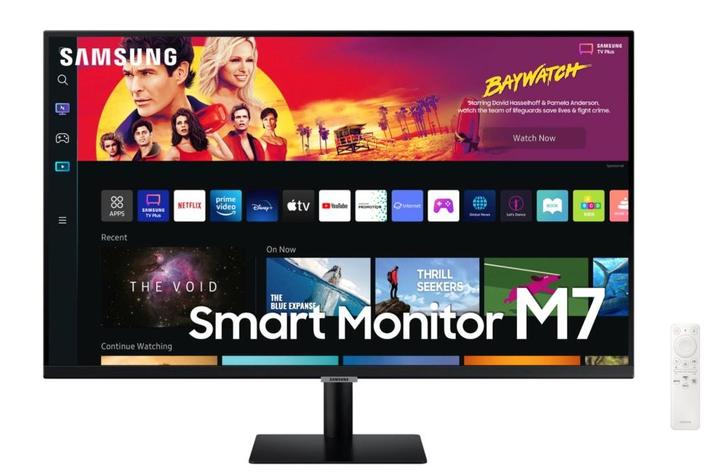 Samsung 32" Smart Monitor M7 UHD/4K - in prijs verlaagd!, Computers en Software, Monitoren, Zo goed als nieuw, 60 Hz of minder