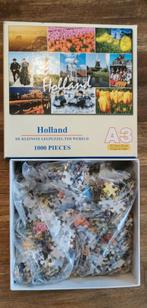 Puzzel Holland A3 1000 stukjes, Ophalen of Verzenden, Legpuzzel, Zo goed als nieuw