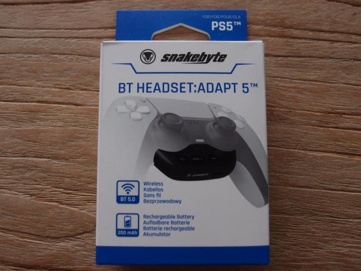 Snakebyte Bluetooth Headset Adapter - PS5 / Playstation 5, Spelcomputers en Games, Games | Sony PlayStation 5, Nieuw, Ophalen of Verzenden