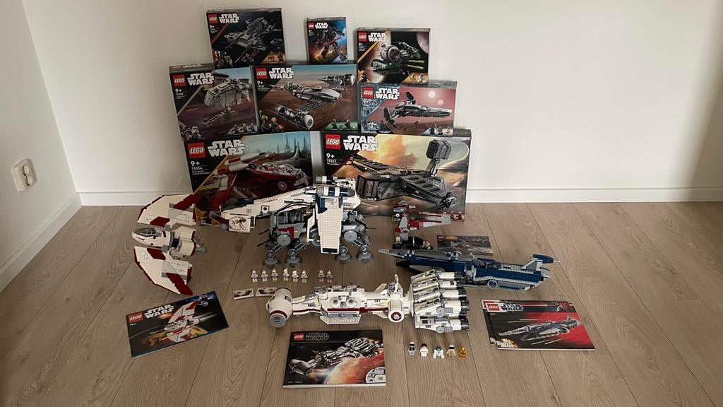 LEGO Star Wars - Ruimteschip Combi Verzameling, Kinderen en Baby's, Speelgoed | Duplo en Lego, Zo goed als nieuw, Lego, Complete set