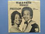 45t. mac & kathie. kissoon. freedom. ex, Ophalen of Verzenden, 7 inch, Single