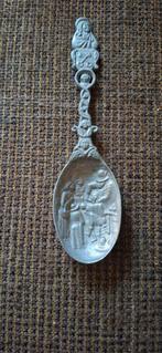 Vintage tinnenlepel. De tandmeester, Antiek en Kunst, Ophalen of Verzenden
