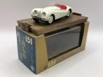 Brumm R101 Jaguar 3,5 Liter cabriolet wit -GOED- M38, Hobby en Vrije tijd, Modelauto's | 1:43, Overige merken, Gebruikt, Auto