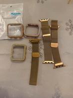 Smartwatch horloge bandjes met beschermers nieuw 42mm, Ophalen of Verzenden, Nieuw, Overige merken