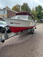 Nette motorboot, goed onderhouden, 40pk motor,, Watersport en Boten, Ophalen, Gebruikt, 30 tot 50 pk, Tot 6 meter